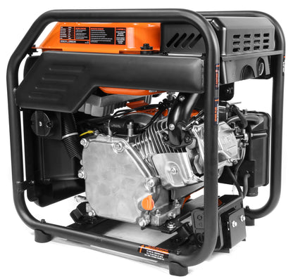4000-Watt Gasoline Inverter Generator – Quiet Operation, Pull Cord Start, Portable Power for Home Backup, RVs &amp; Outdoor Use