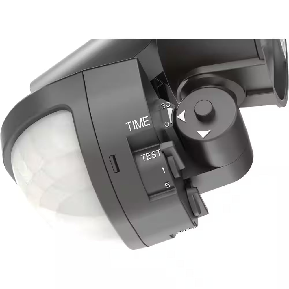 Contractor Select HGX Dark Bronze Motion Activated Outdoor Integrated LED Flood Light