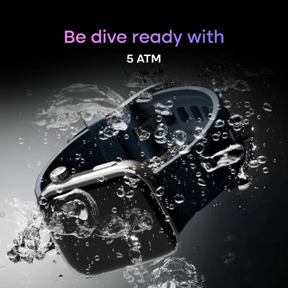 ColorFit Pro 6 Max Smartwatch – Signature Brown | 1.96&quot; AMOLED, AI, GPS, 5ATM, 7-Day Battery