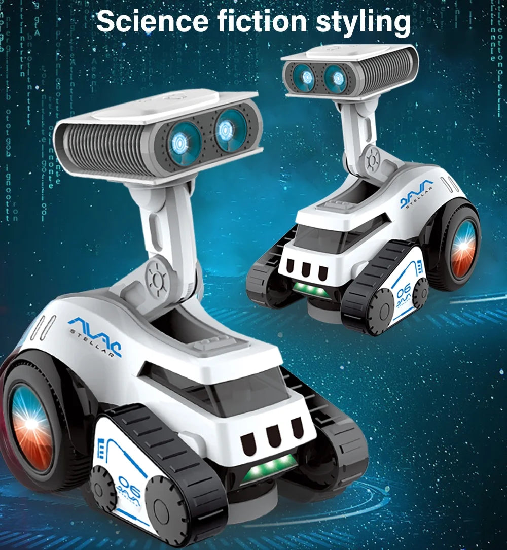 Smart Electronic Dancing Robot Toy for Kids – Music, Light-Up Eyes &amp; Adjustable Volume, Toddler Gift for Boys &amp; Girls