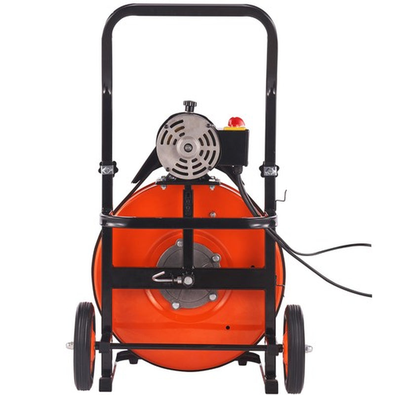 Uimoso Electric Drain Cleaner Machine – Powerful 100 FT Auto Feed Drain Auger