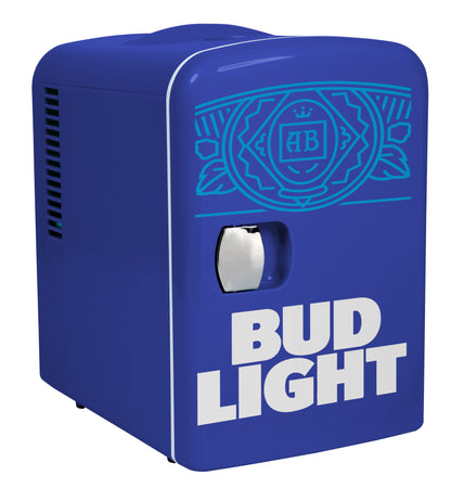 MIS137BULT 6-Can Mini Beverage Cooler – Blue (4 Liter Capacity)