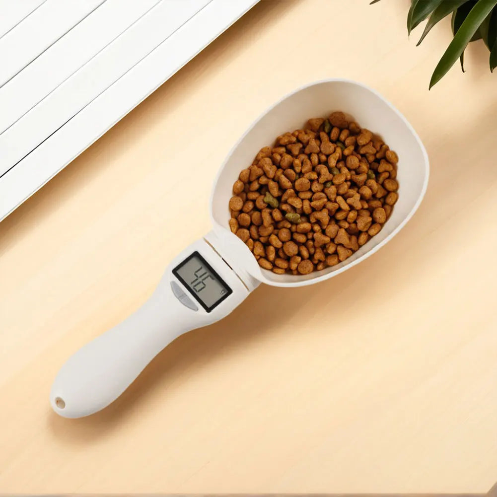 Electronic Measuring Spoon with LCD Screen — Versatile Precision Scale for Cooking, Baking &amp; Pet Food