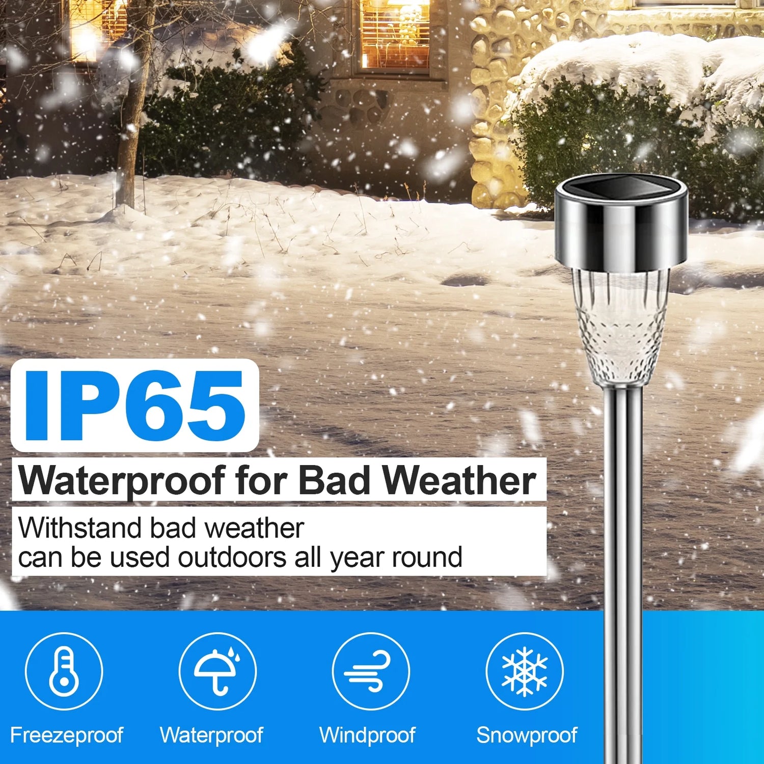 🌟 12 Pack Solar Garden Lights – Illuminate Your Outdoors with Style and Efficiency