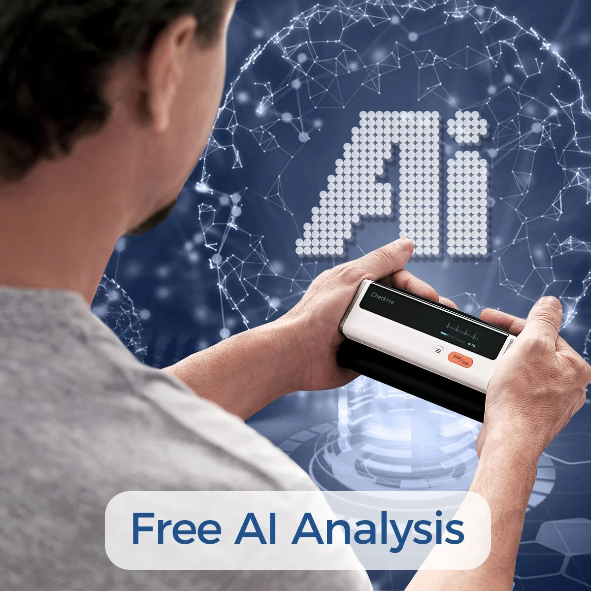 BP2 AI ECG/EKG – 2-in-1 Wireless Blood Pressure Monitor with 30-Second Fast Check