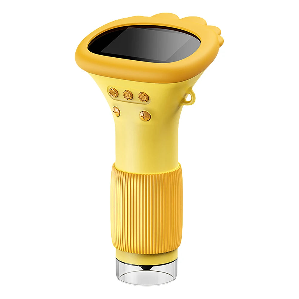 1000X Electronic Magnifier Camera – 2MP Lens Pocket Microscope with 8 LED Lights for Kids, Insects, Coins &amp; Biology