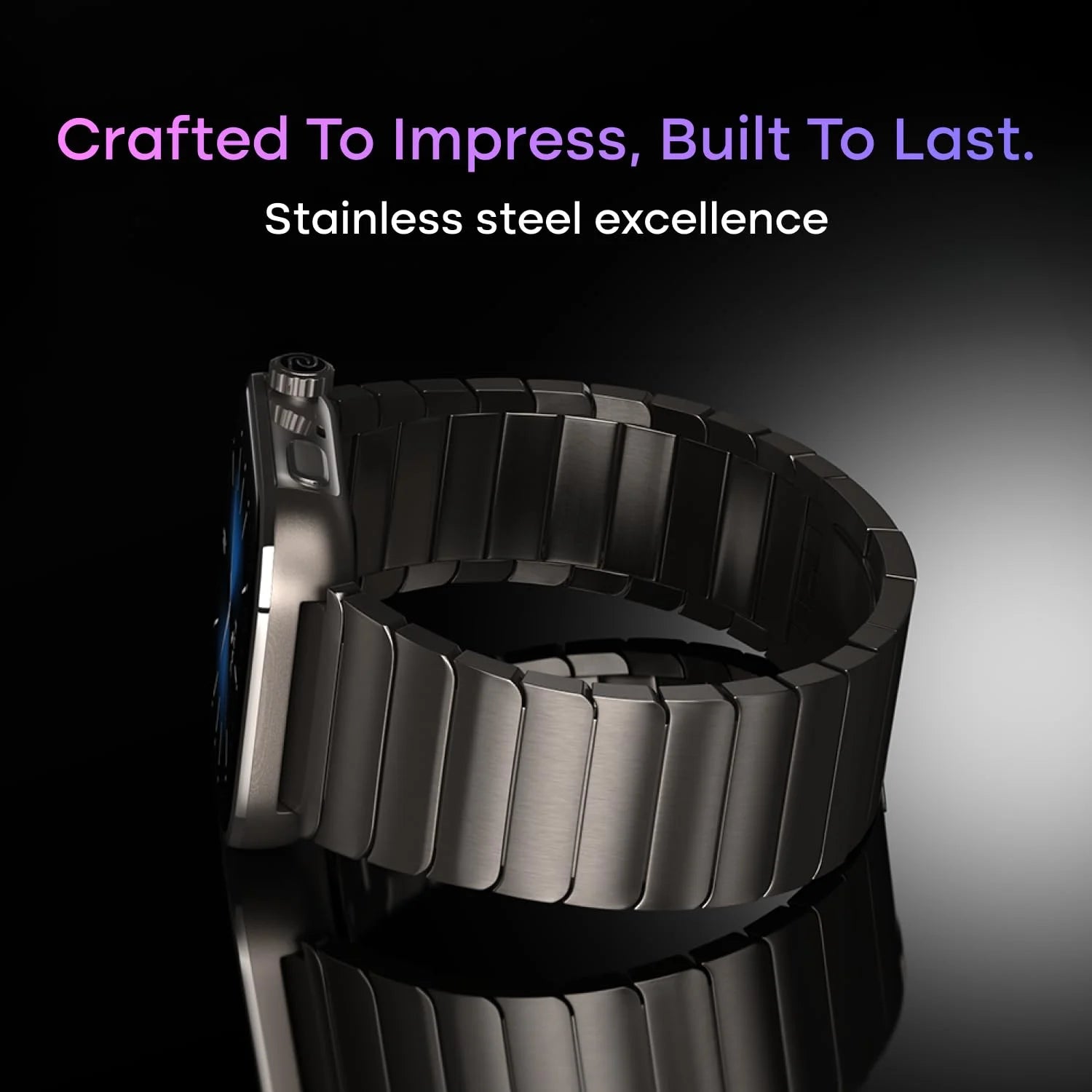 ColorFit Pro 6 Max Smartwatch – Signature Brown | 1.96&quot; AMOLED, AI, GPS, 5ATM, 7-Day Battery