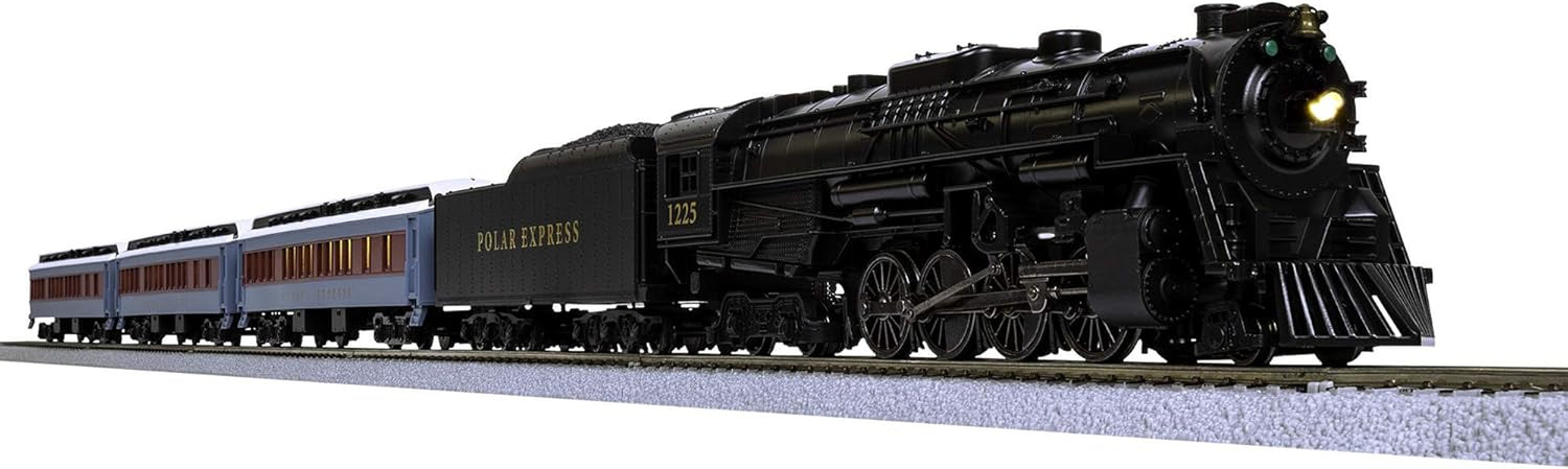 🚂 Polar Express Lionchief 2-8-4 HO Gauge Model Train Set – Bluetooth Remote Control Included
