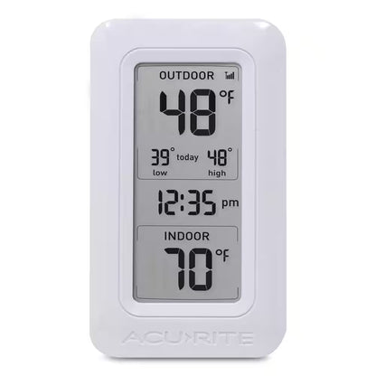 Wireless Digital Weather Thermometer – Accurate Indoor &amp; Outdoor Temperature &amp; Humidity Monitoring