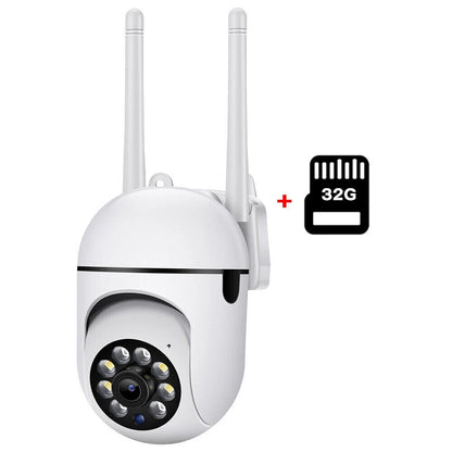 Wireless 5G Indoor Security Camera – 1080P Wi-Fi with Motion Detection, Night Vision, 2-Way Audio &amp; 32GB Storage
