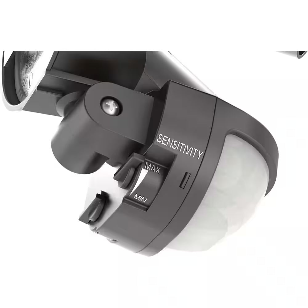 Contractor Select HGX Dark Bronze Motion Activated Outdoor Integrated LED Flood Light