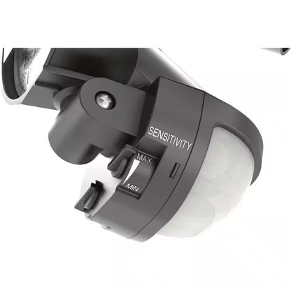 Contractor Select HGX Dark Bronze Motion Activated Outdoor Integrated LED Flood Light
