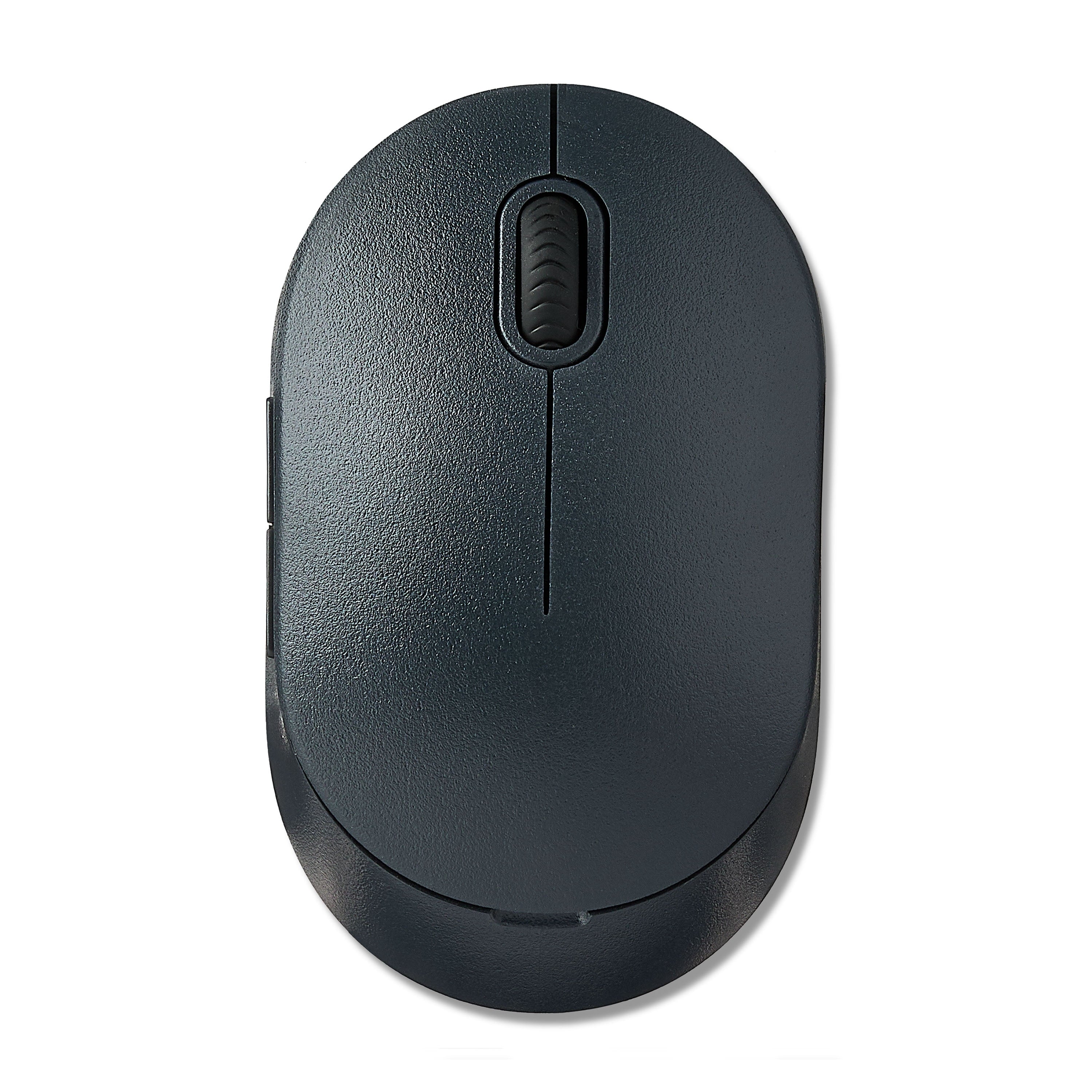 Wireless Keyboard &amp; Mouse Combo – 104 Keys, USB Nano Receiver, Greystone