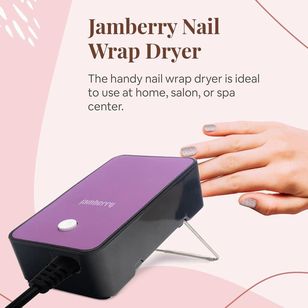 Nails Style Mini Heater – Compact Purple Nail Dryer for Quick &amp; Efficient Nail Curing