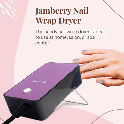 Nails Style Mini Heater – Compact Purple Nail Dryer for Quick &amp; Efficient Nail Curing