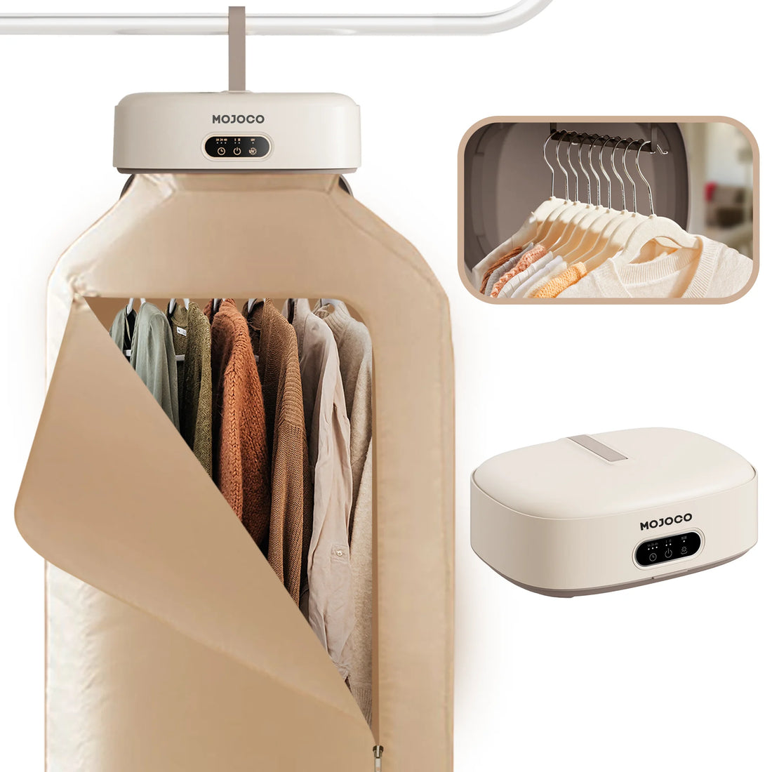 Portable 600W Electric Clothes Dryer – Compact &amp; Foldable Mini Laundry Dryer