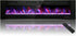 72" Electric Fireplace – Wall Mounted & Recessed, 3.19" Ultra-Thin Linear Heater with Remote, Touch Screen, 750/1500W, Low Noise, Timer