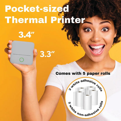 CTP500 Monochrome Thermal Printer – High-Speed Black &amp; White Label and Receipt Printing for Home or Office Use