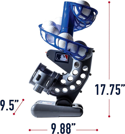 Franklin Sports MLB Electronic Baseball Pitching Machine – Adjustable Height for Kids &amp; Teens