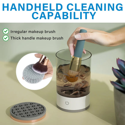 Electric Makeup Brush Cleaner – Fast &amp; Efficient Makeup Brush Cleaning Machine
