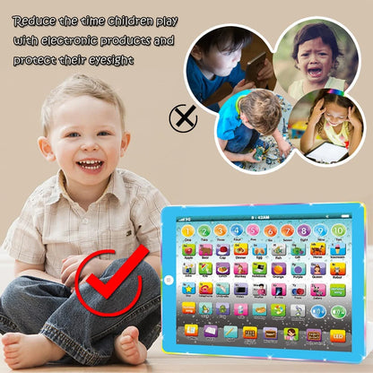 Learning Tablet for Kids Ages 2–5 – Interactive Educational Electronic Toy with ABC, Numbers, Words, Games &amp; Music