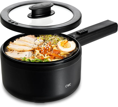 .6L Electric Hot Pot 700W Nonstick Mini Cooker