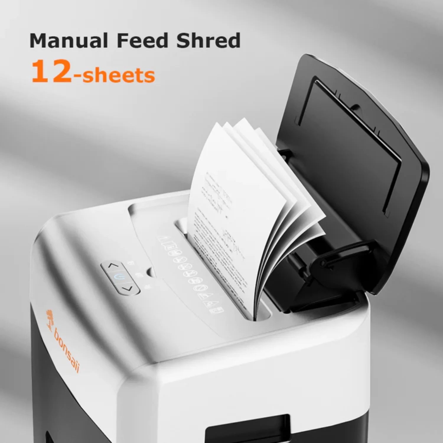 110-Sheet Auto-Feed Micro-Cut Paper Shredder – Heavy Duty Shredding for Maximum Security