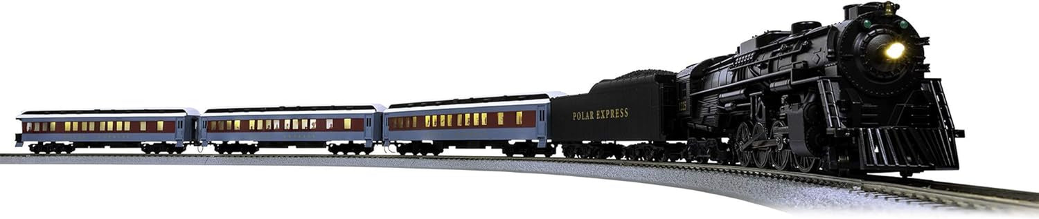 🚂 Polar Express Lionchief 2-8-4 HO Gauge Model Train Set – Bluetooth Remote Control Included