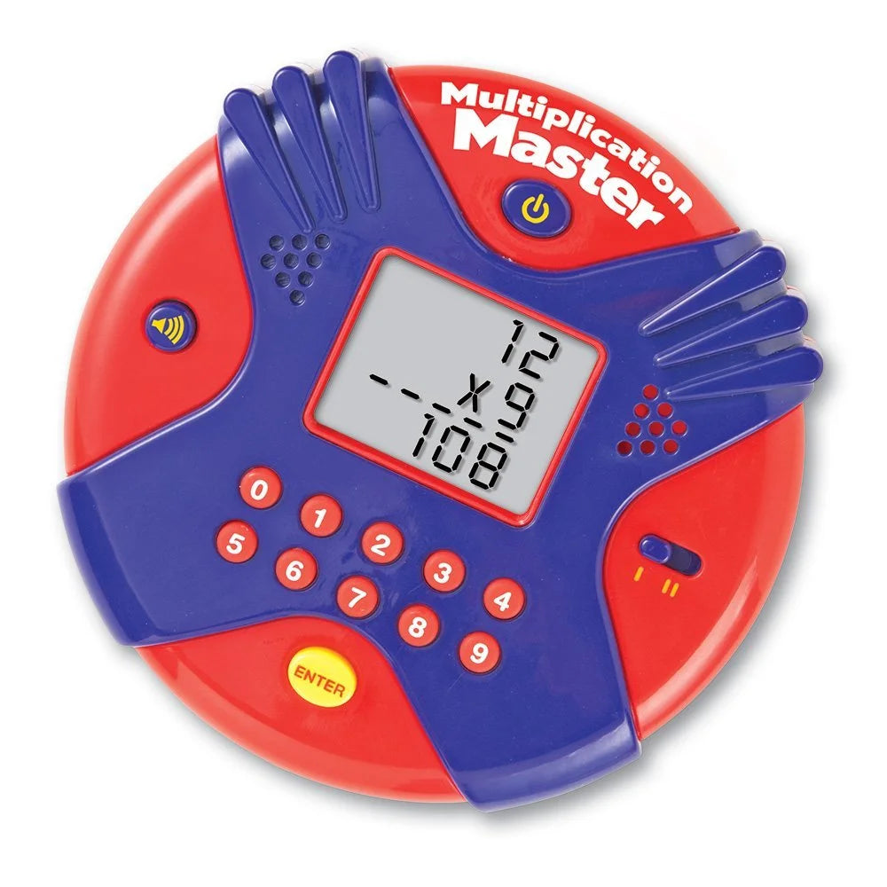 Multiplication Master Electronic Flash Card – Interactive Math Learning Tool for Kids, Fun &amp; Educational Practice