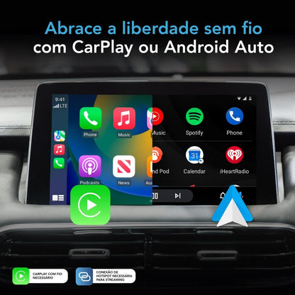 Wireless CarPlay &amp; Android Auto AI Box Lite for Factory Wired CarPlay Cars