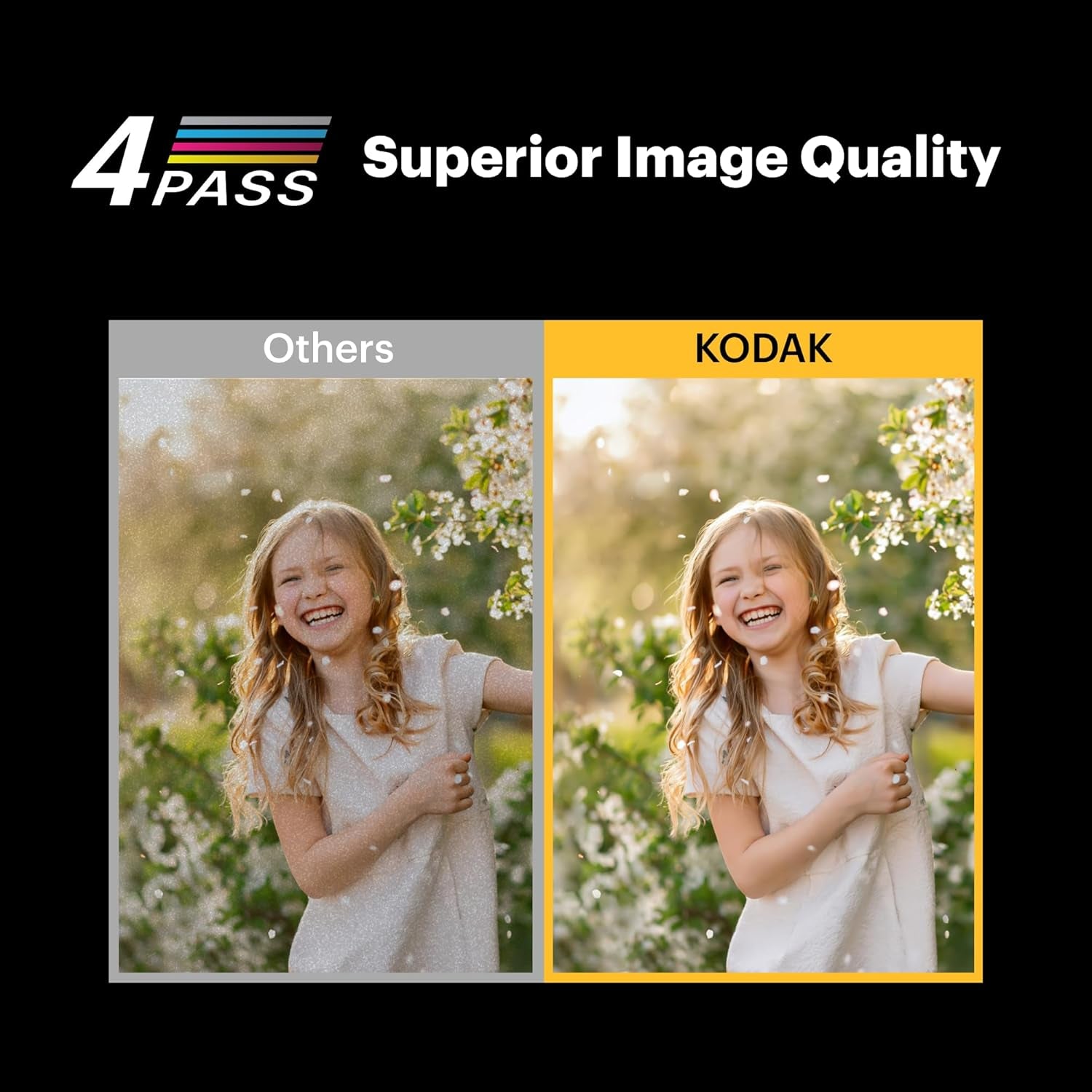 Mini 2 Retro 4PASS Portable Photo Printer – 2.1x3.4&quot; Instant Prints, Includes 8 Sheets, Compact &amp; Wireless (White)