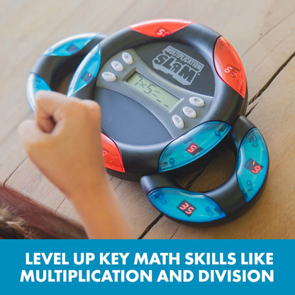 Multiplication Slam – Handheld Electronic Math Game for Kids, 3rd Grade Learning Toy, Ages 8+