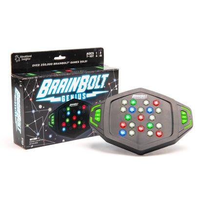 Brainbolt Genius – Electronic Brainteaser Game for Ages 7 and Up