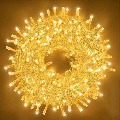 Window Curtain String Lights – 300 LED USB Powered Fairy Curtain Lights for Bedroom, Christmas, Wedding, Indoor &amp; Outdoor Décor (White)