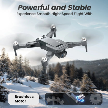 B3-PRO GPS Foldable Drone with 4K HD Camera – Brushless Motor, Dual Batteries, Black