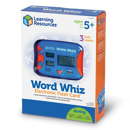 Word Whiz Electronic Flash Card Reading Game – Educational Learning Toy for Kids Ages 5+