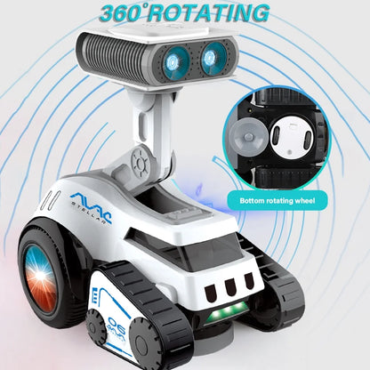 Smart Electronic Dancing Robot Toy for Kids – Music, Light-Up Eyes &amp; Adjustable Volume, Toddler Gift for Boys &amp; Girls