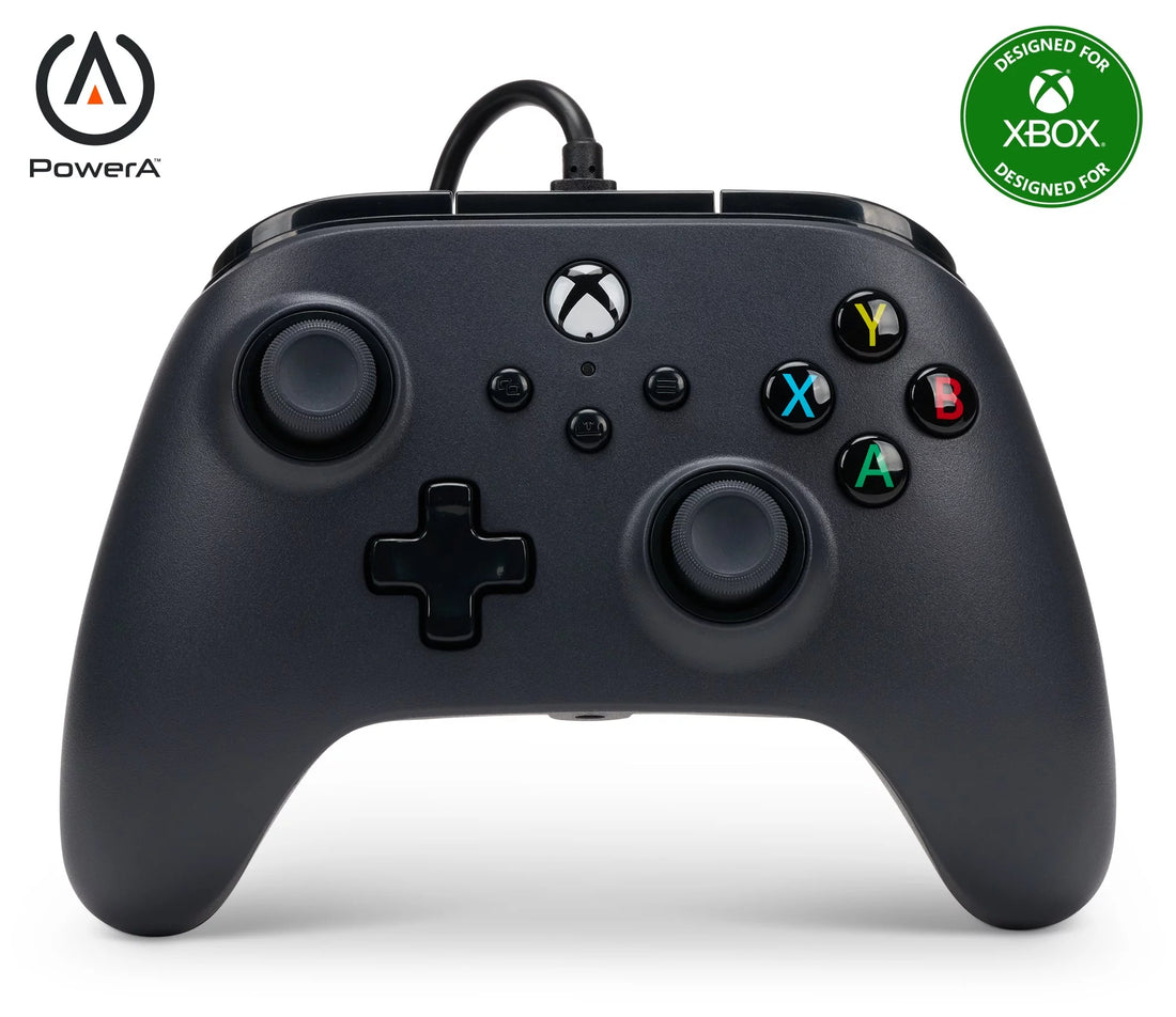 Wired Controller for Xbox Series X|S – Responsive Gamepad with USB Connection (Black)