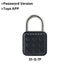 Tuya Bluetooth Fingerprint Padlock – Smart Electronic Lock with App Control, Temporary Passwords, IP67 Waterproof