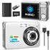 Kids Digital Camera – 48MP Mini Compact Camera with 8X Digital Zoom, 2.7" FHD Screen, Pocket-Sized Fun