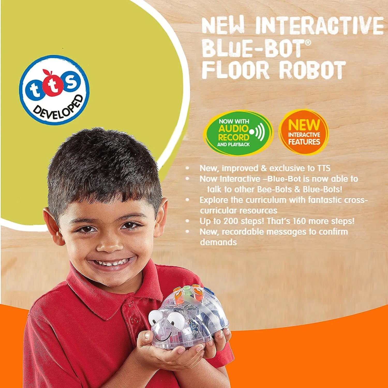 🤖 Blue-Bot Programmable Floor Robot with Bluetooth – Fun Educational Coding Toy for Kids