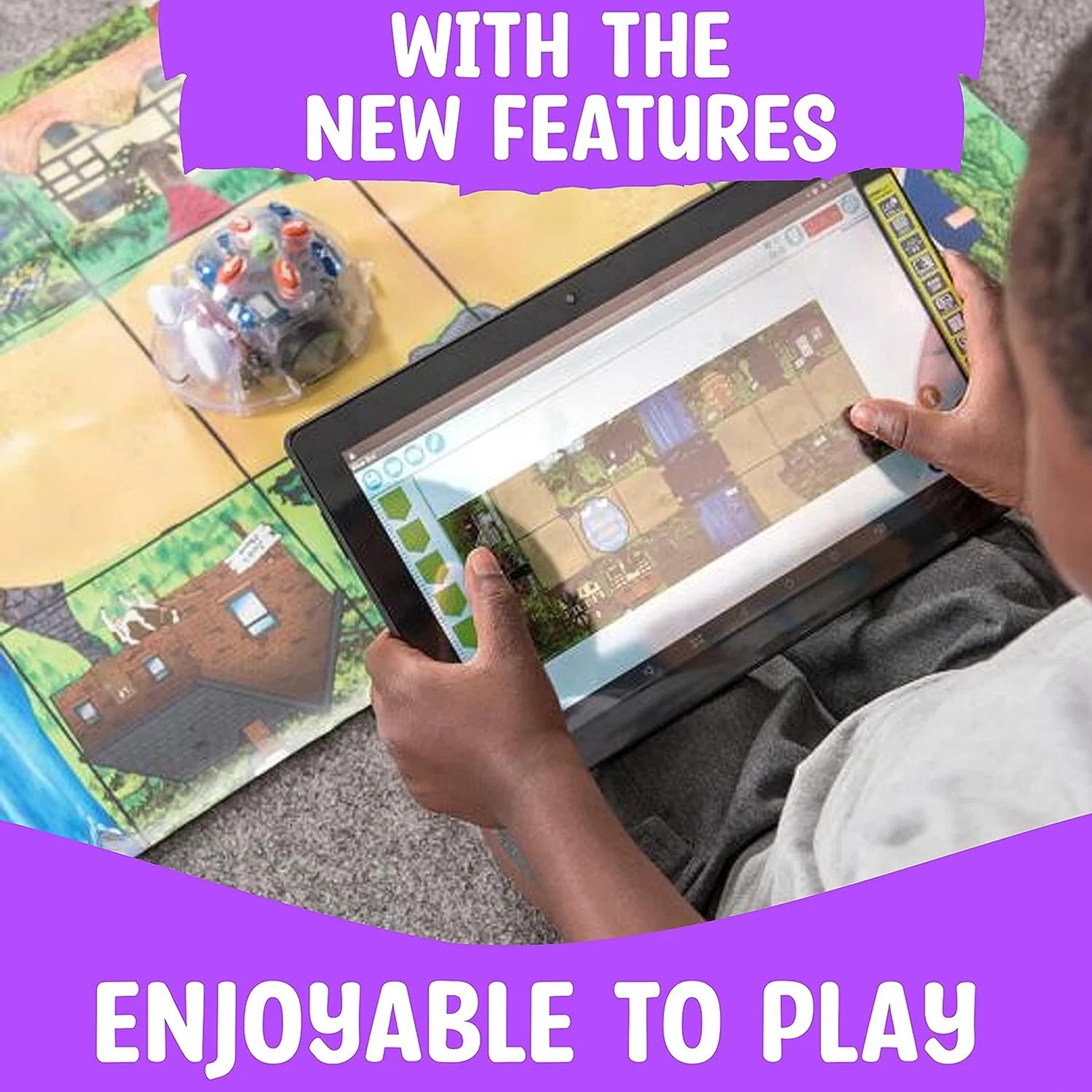 🤖 Blue-Bot Programmable Floor Robot with Bluetooth – Fun Educational Coding Toy for Kids