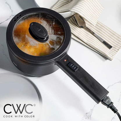 .6L Electric Hot Pot 700W Nonstick Mini Cooker