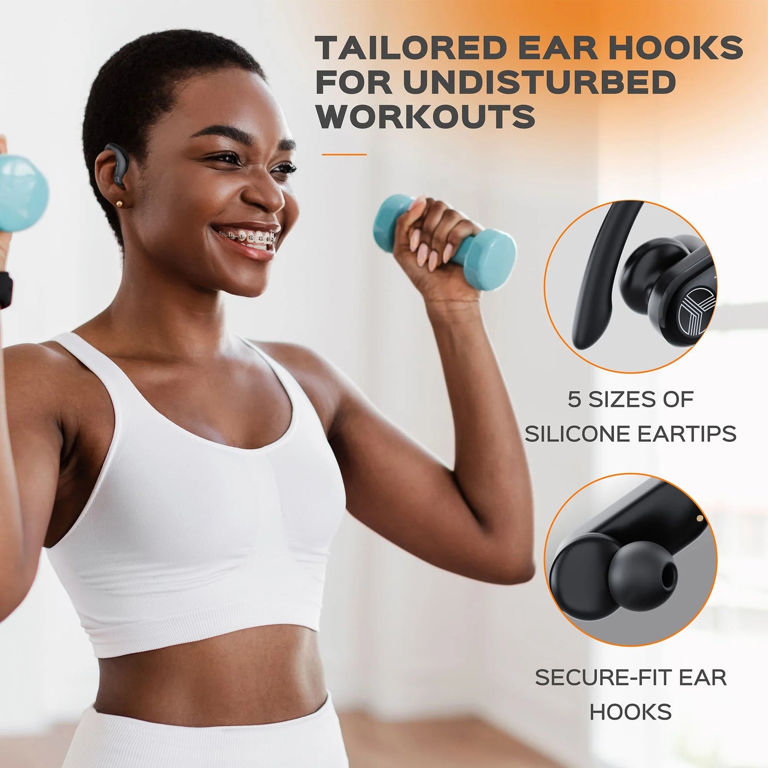 X3-Pro Bluetooth Wireless Earbuds with Portable Charging Case  Experience True Wireless Freedom