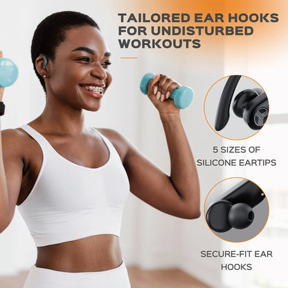 X3-Pro Bluetooth Wireless Earbuds with Portable Charging Case  Experience True Wireless Freedom