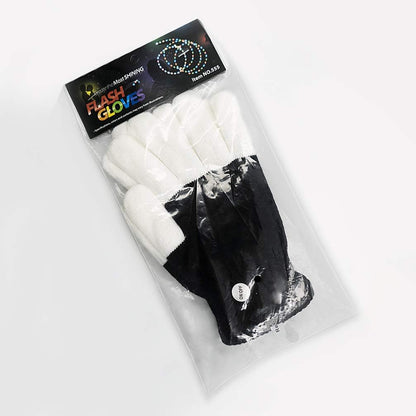 LED Colorful Flashing Finger Gloves – Glow Rave Toy for Teens &amp; Adults