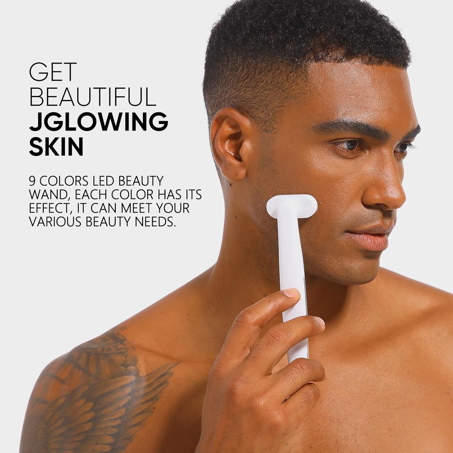 SMOOTHGLOW 2.0 PRO Awakening-4D 9-in-1 Red Light Therapy Wand  Home Facial Rejuvenation &amp; Anti-Aging Skincare Device