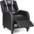 🎮 Gaming Recliner Massage Chair with Adjustable Footrest, Remote Control & Side Pocket – Ergonomic Racing-Style Lounge Chair for Ultimate Comfort