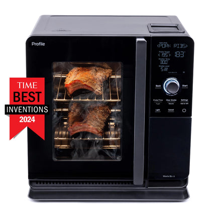 Profile Wood Pellet Food Smoker – Active Smoke Filtration &amp; Precision Smoke Control for Clean, Flavorful Cooking