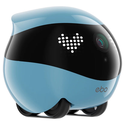 EBO Air 2 Whole-Home Mobile Robot – Jay Blue | 2K Ultra HD Camera, Remote Monitoring &amp; Control (EB1304322)